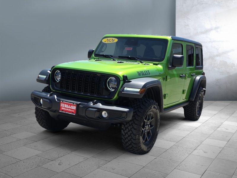 Used 2026 Jeep Wrangler Willys SUVs