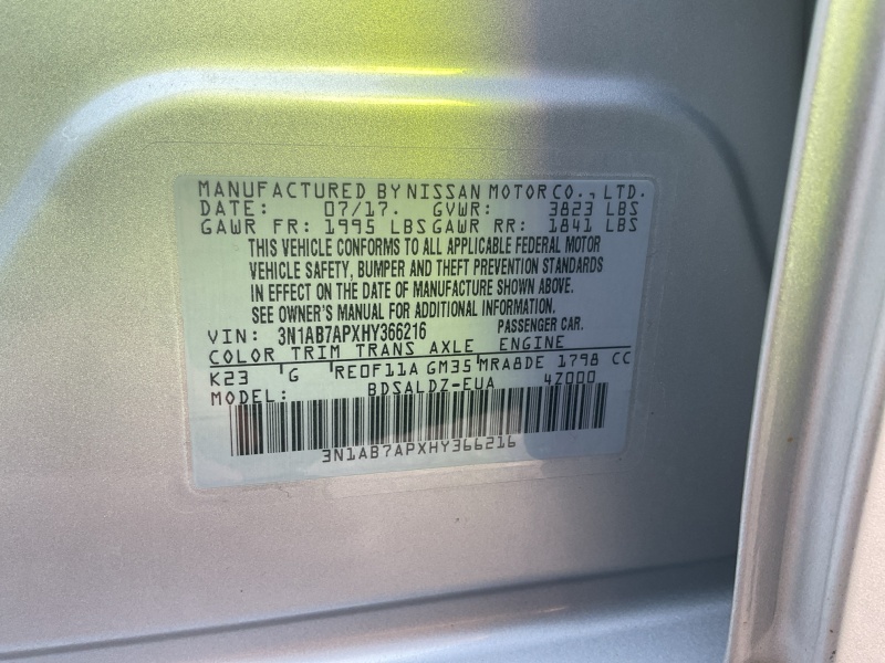 2017 Nissan Sentra