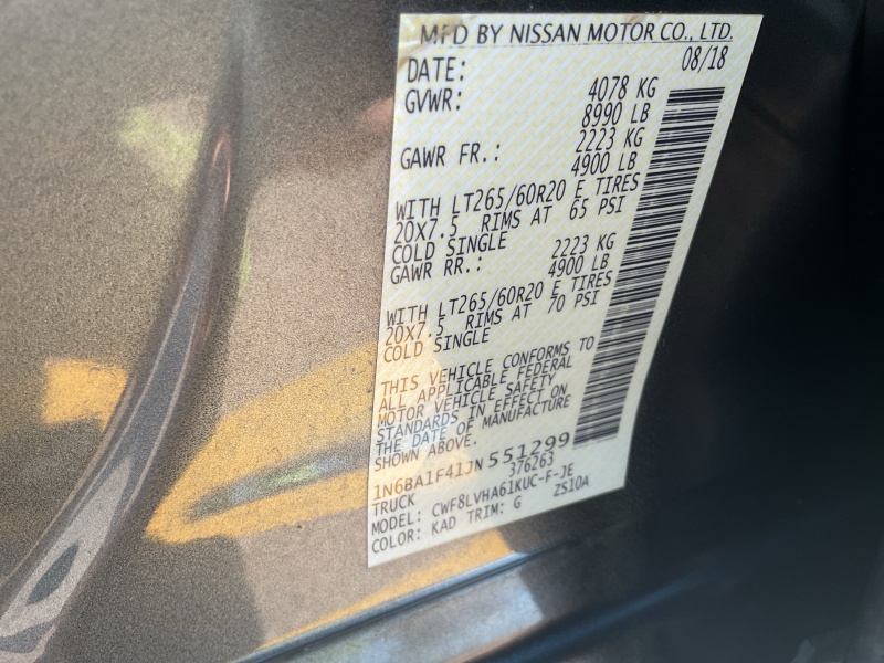 2018 Nissan Titan XD