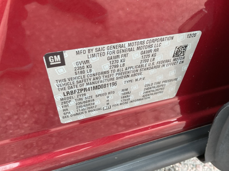 2021 Buick Envision