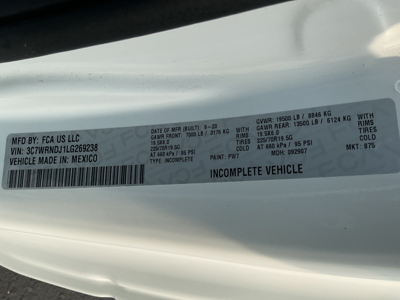 2020 Ram 5500 Chassis Cab