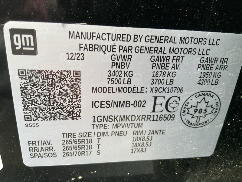 2024 Chevrolet Tahoe