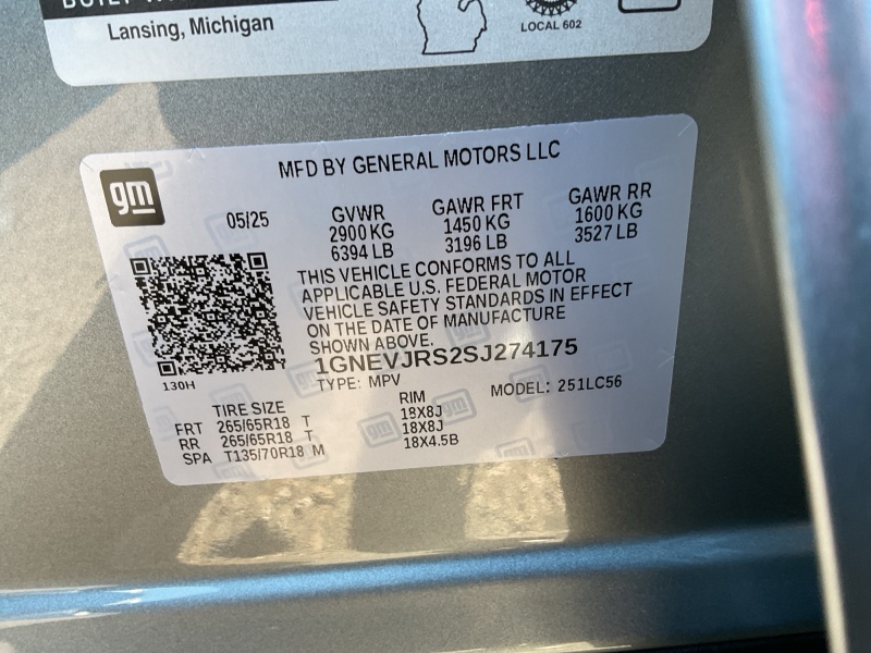 2025 Chevrolet Traverse