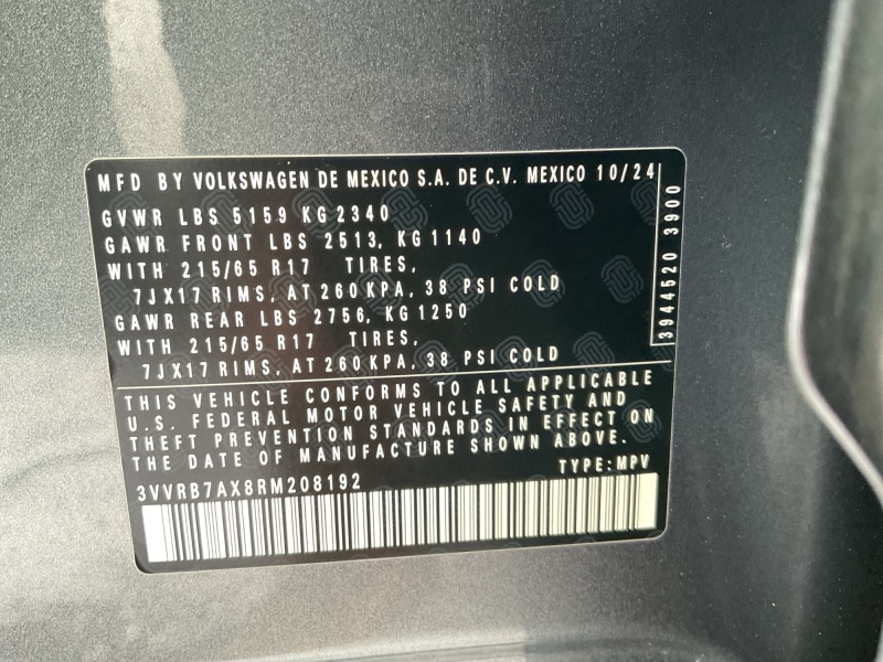 2024 Volkswagen Tiguan