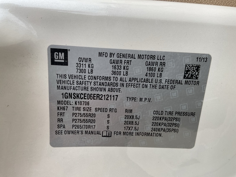 2014 Chevrolet Tahoe