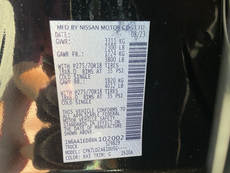 2024 Nissan Titan