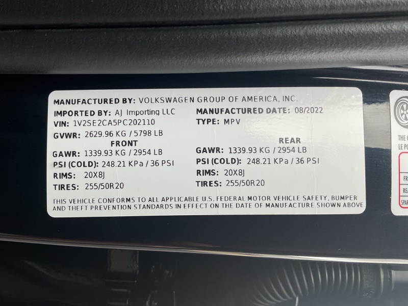2023 Volkswagen Atlas Cross Sport