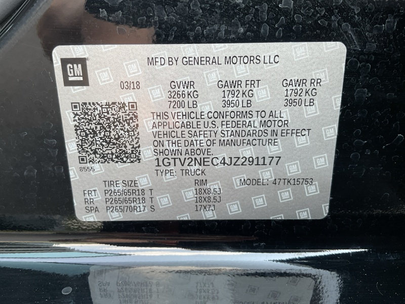 2018 GMC Sierra 1500
