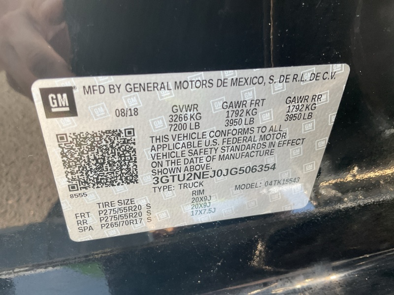 2018 GMC Sierra 1500