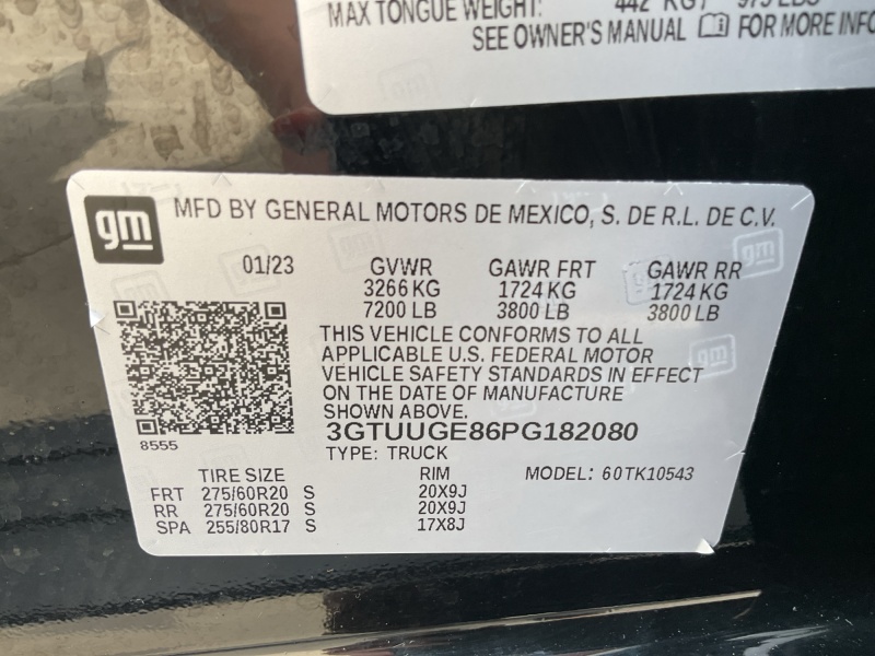 2023 GMC Sierra 1500
