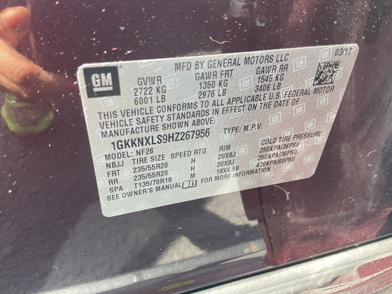 2017 GMC Acadia