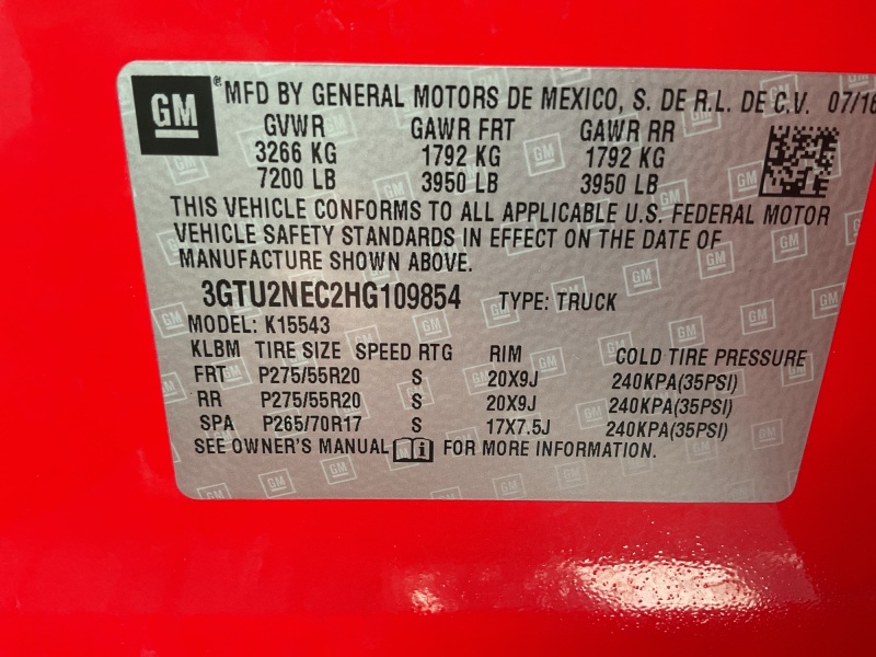 2017 GMC Sierra 1500