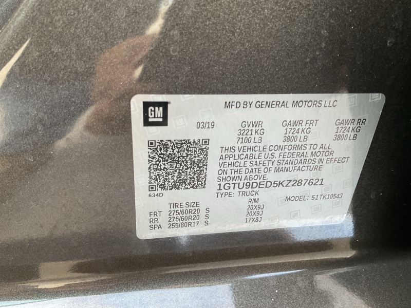 2019 GMC Sierra 1500