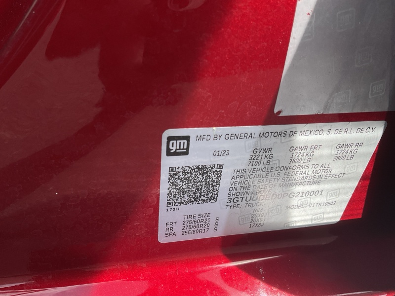 2023 GMC Sierra 1500