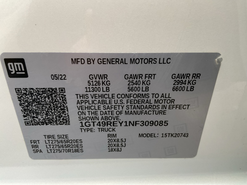 2022 GMC Sierra 2500HD