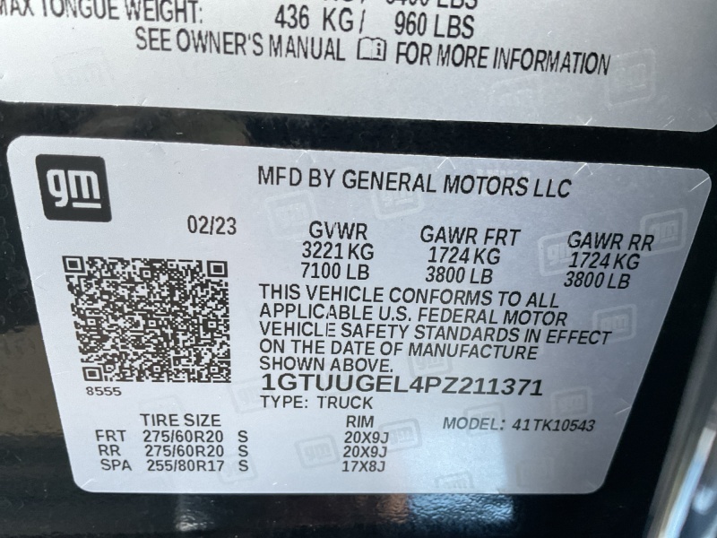 2023 GMC Sierra 1500