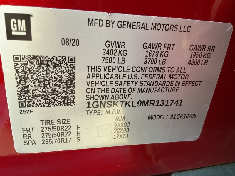 2021 Chevrolet Tahoe