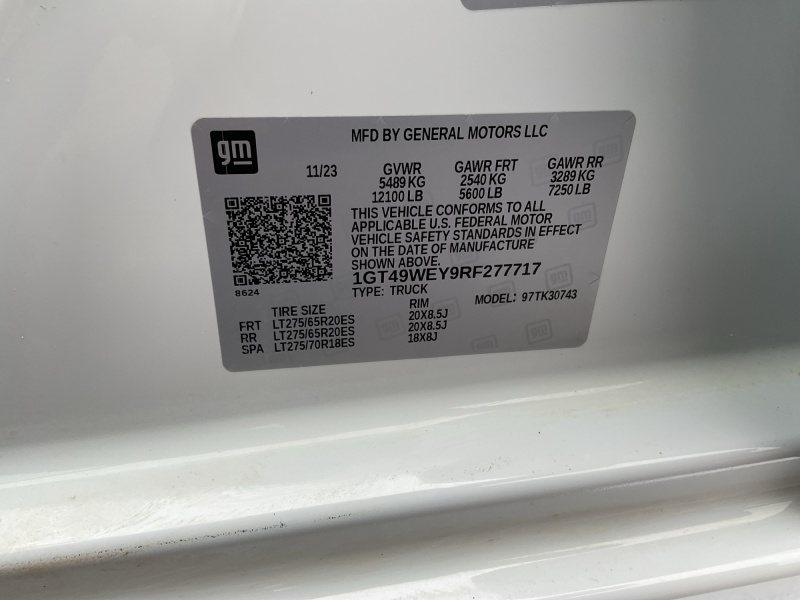 2024 GMC Sierra 3500HD