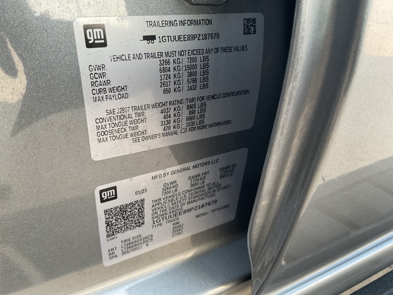 2023 GMC Sierra 1500