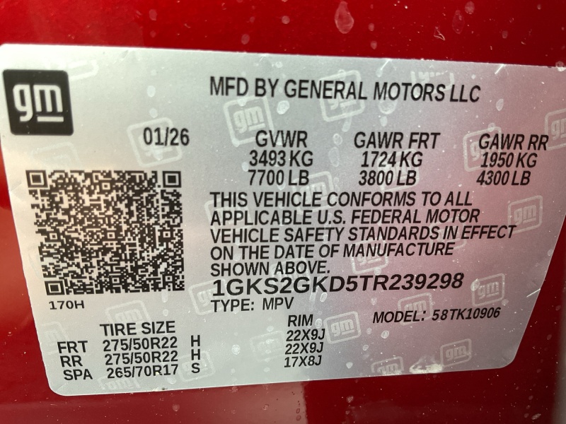 2026 GMC Yukon XL