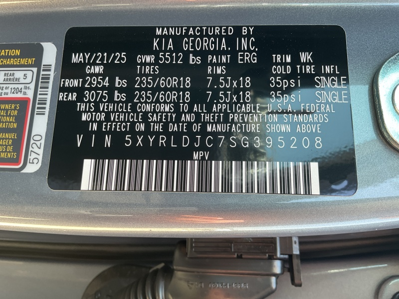 2025 Kia Sorento