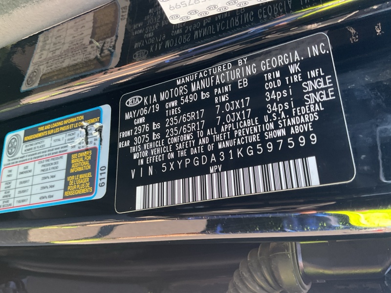 2019 Kia Sorento