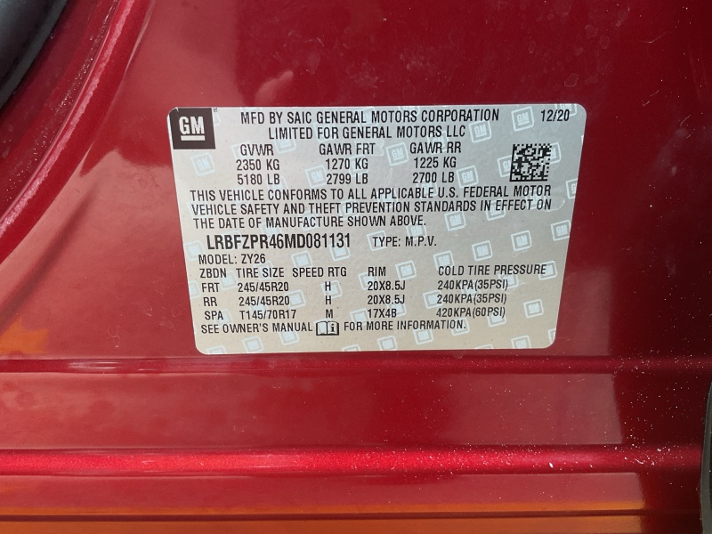 2021 Buick Envision