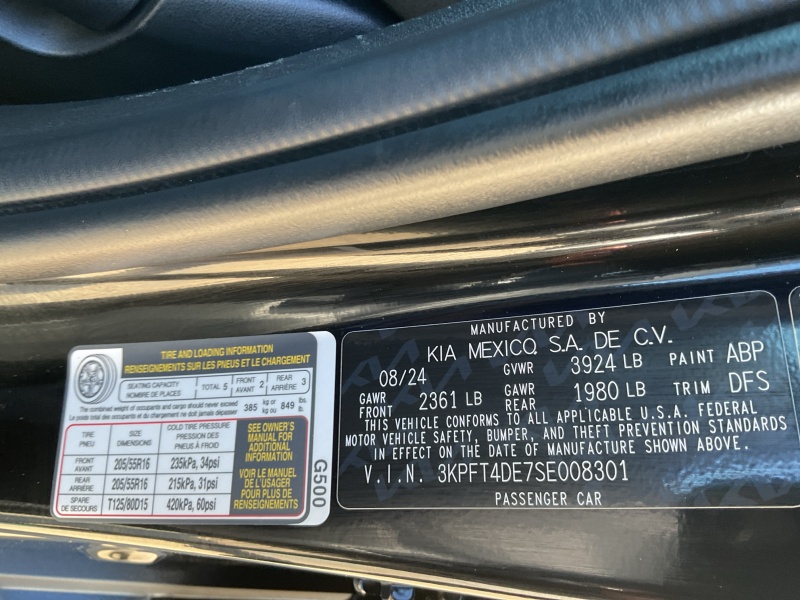 2025 Kia K4