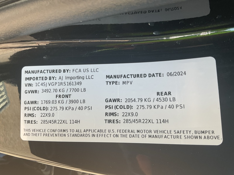 2024 Jeep Grand Wagoneer