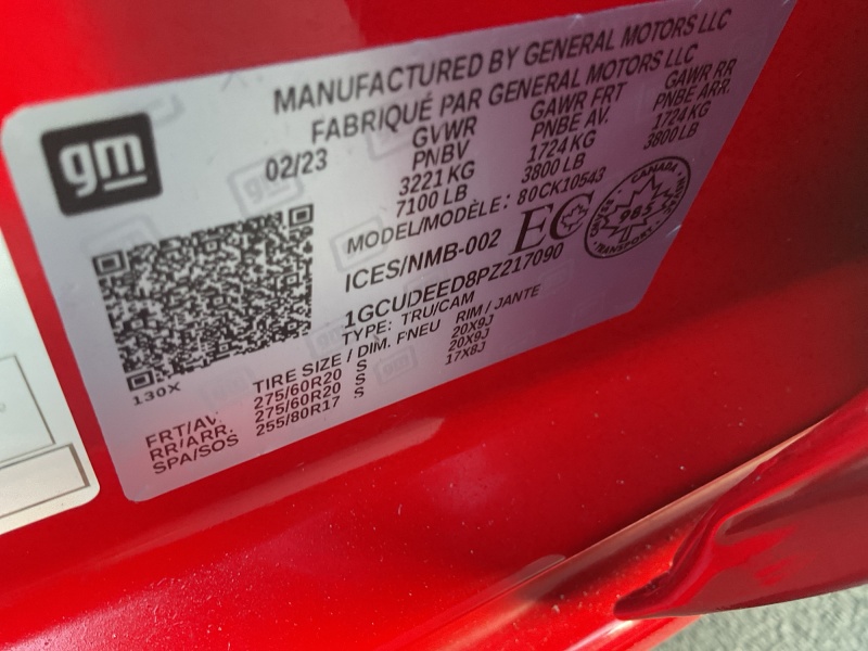 2023 Chevrolet Silverado 1500