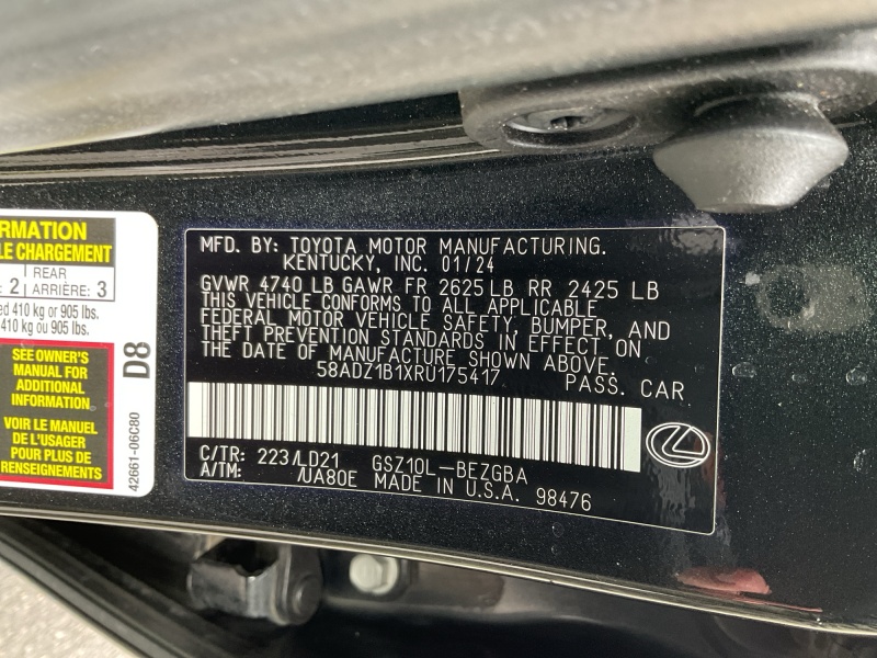 2024 Lexus ES