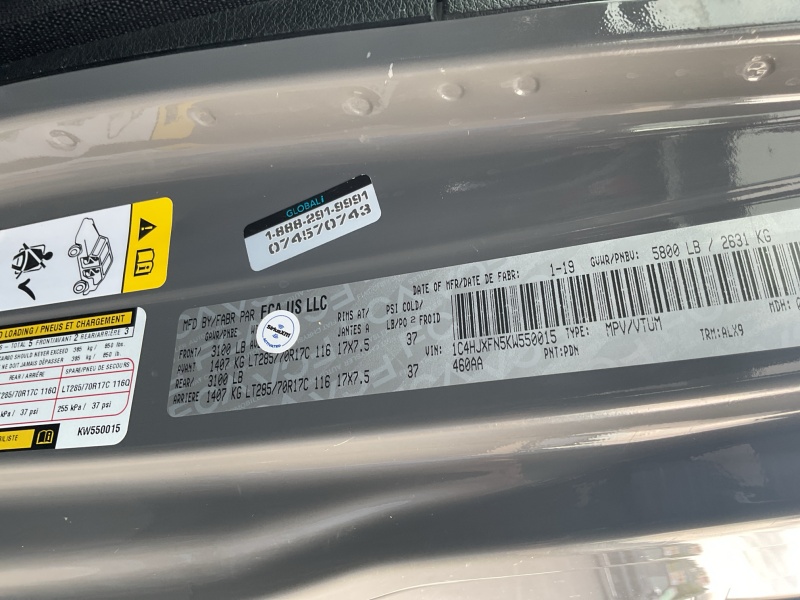 2019 Jeep Wrangler Unlimited