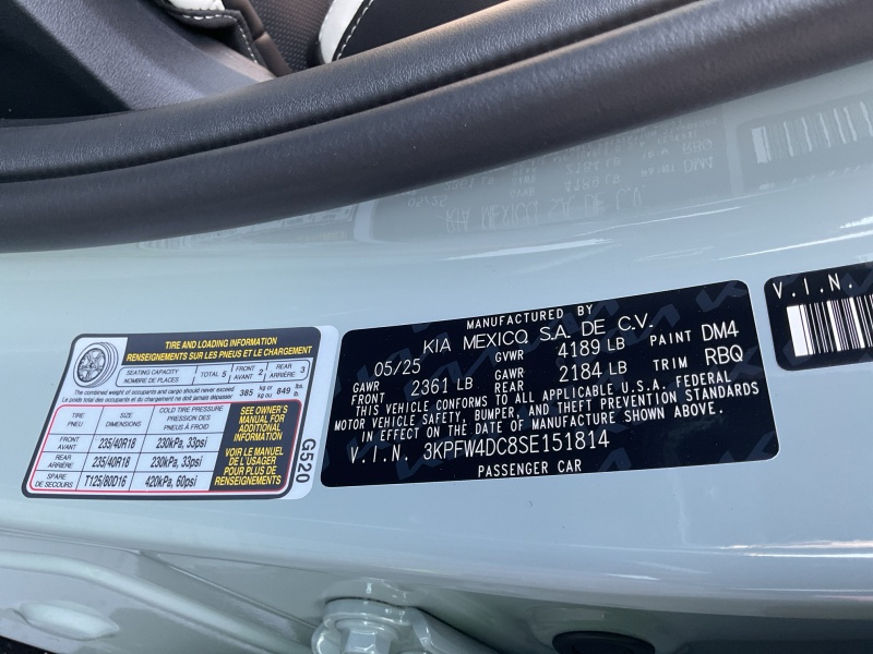 2025 Kia K4