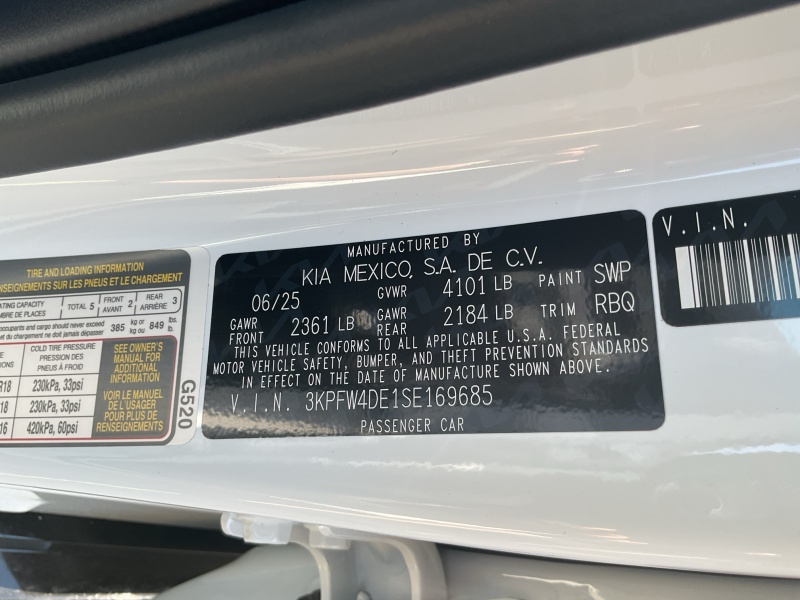 2025 Kia K4