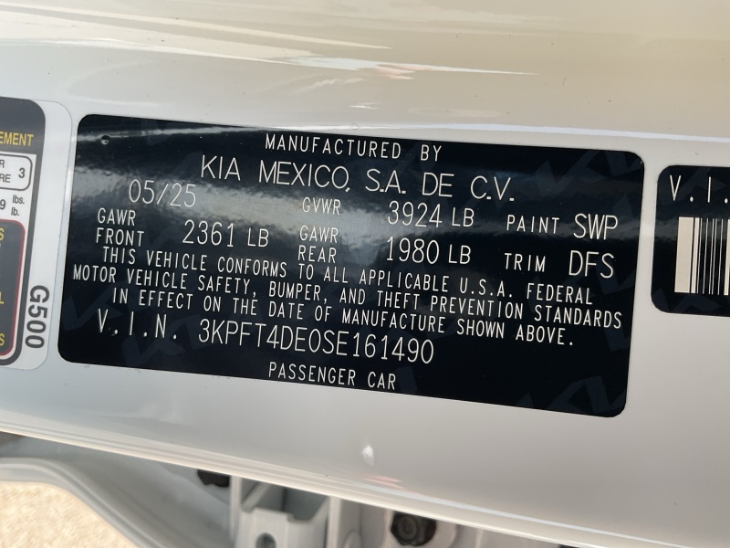 2025 Kia K4