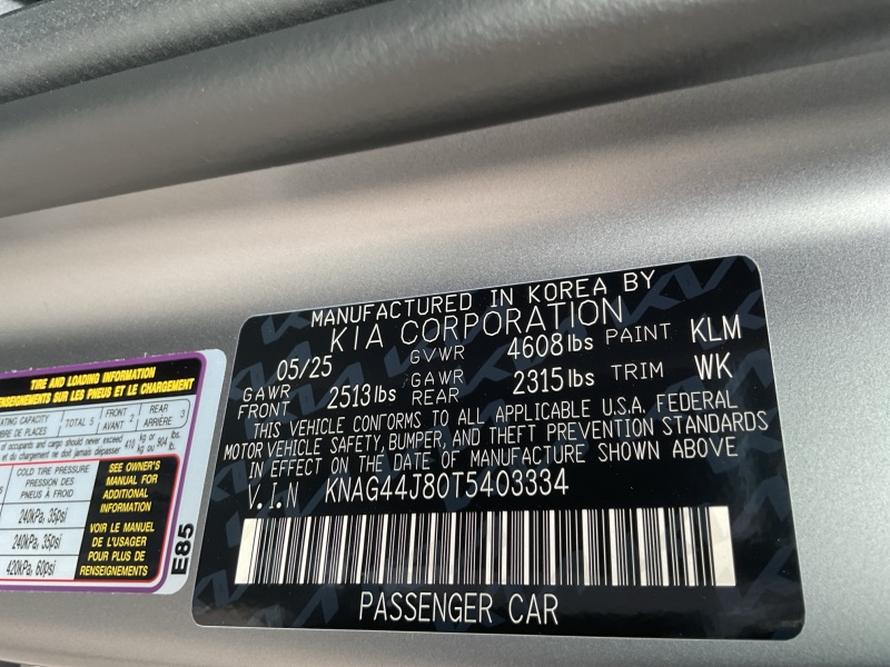 2026 Kia K5