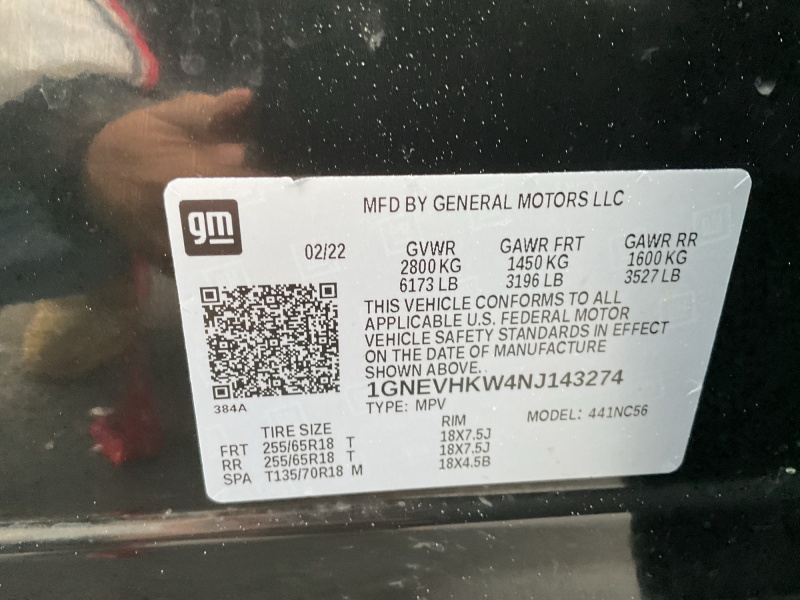 2022 Chevrolet Traverse