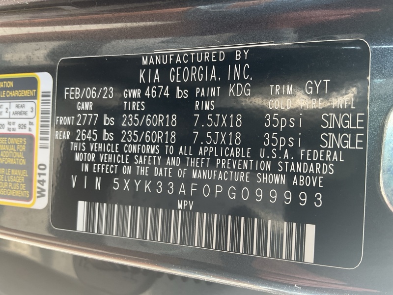 2023 Kia Sportage