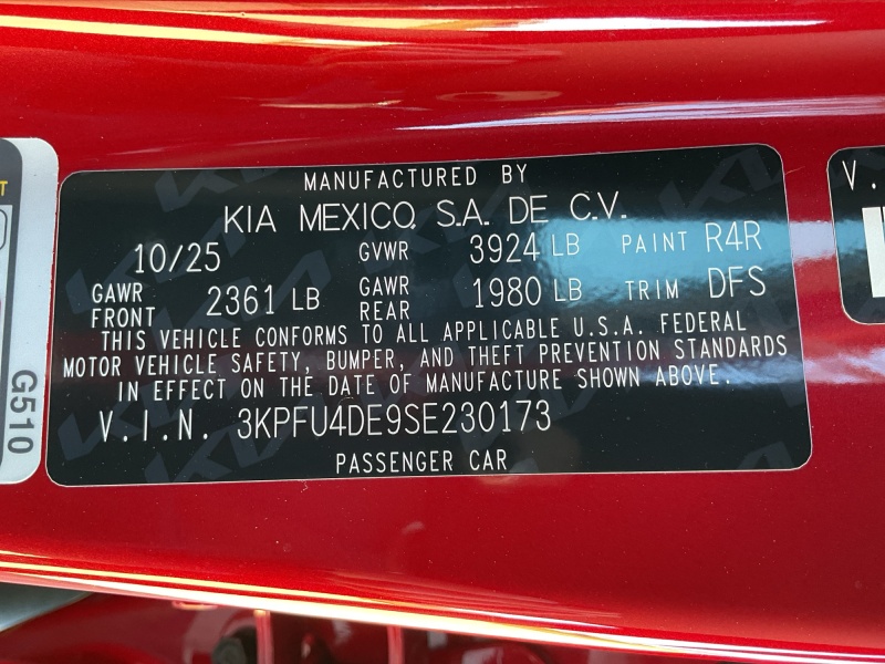 2025 Kia K4