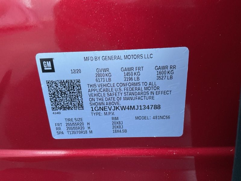 2021 Chevrolet Traverse