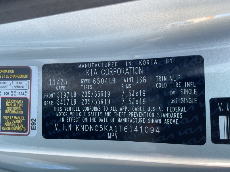 2026 Kia Carnival Hybrid