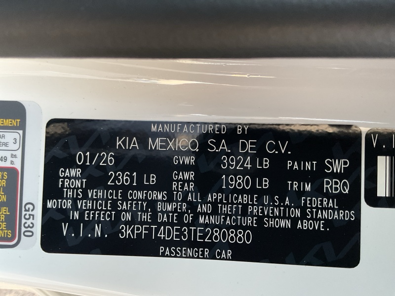 2026 Kia K4