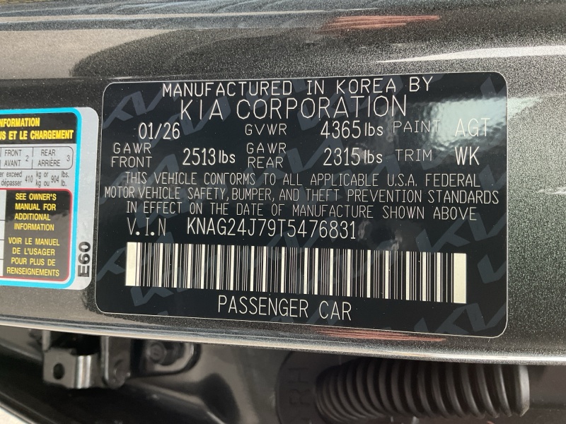 2026 Kia K5