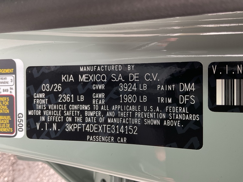 2026 Kia K4