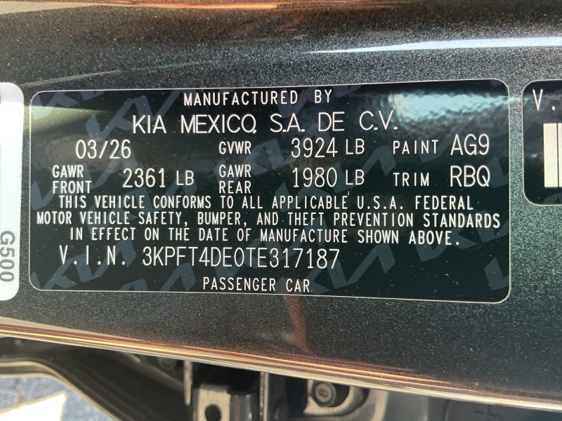 2026 Kia K4