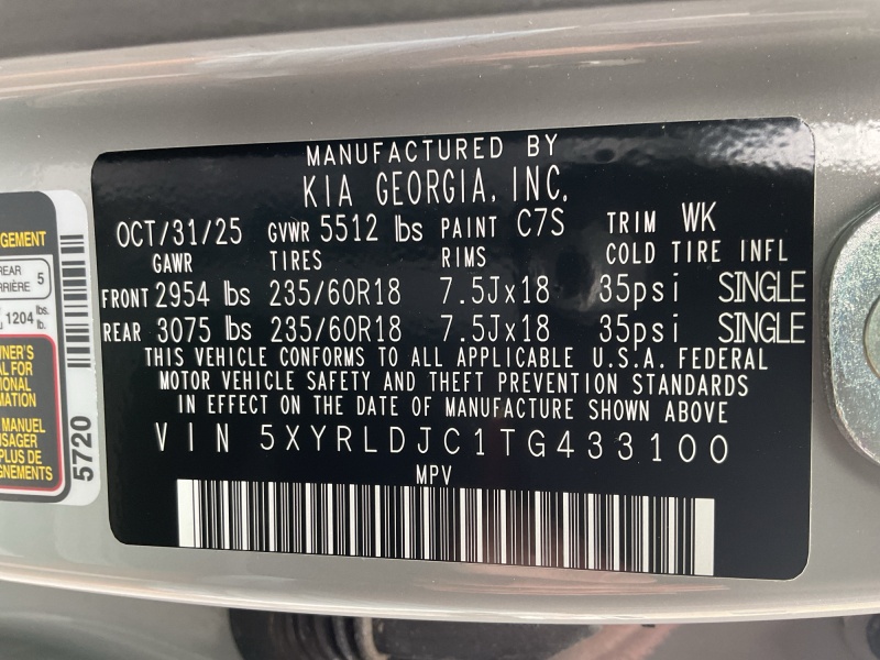 2026 Kia Sorento