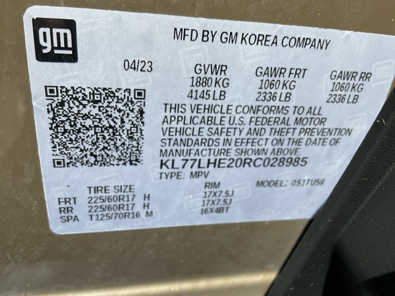 2024 Chevrolet Trax