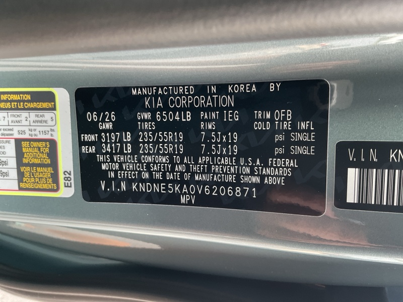2027 Kia Carnival Hybrid