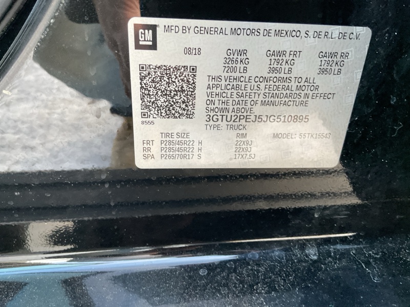 2018 GMC Sierra 1500