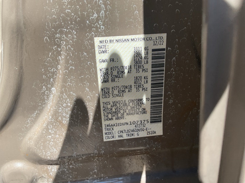 2023 Nissan Titan
